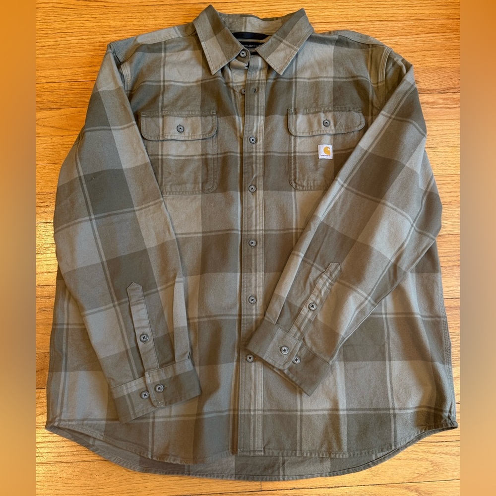 Carhartt Men's Loose Fit Button-Down Shirt